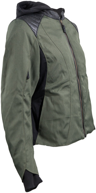 Speed and Strength Daydream Textile Jacket Olive/Black Womens - Small
