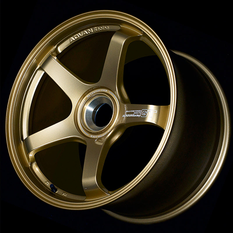 Advan GT PORSCHE 19X10.5 +45 5x130 Racing Brass Gold Wheel