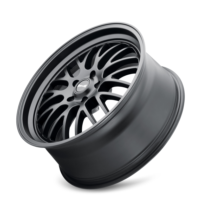 Ridler 607 20x10.5 / 5x115 BP / 25mm Offset / 72.62mm Hub Matte Black Wheel