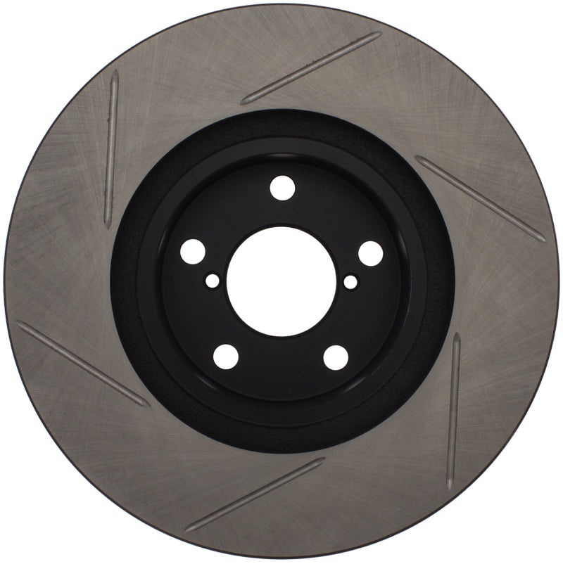 StopTech Power Slot 00-05 Legacy / 7/98-08 Impreza Front Left SportStop Slotted Rotor