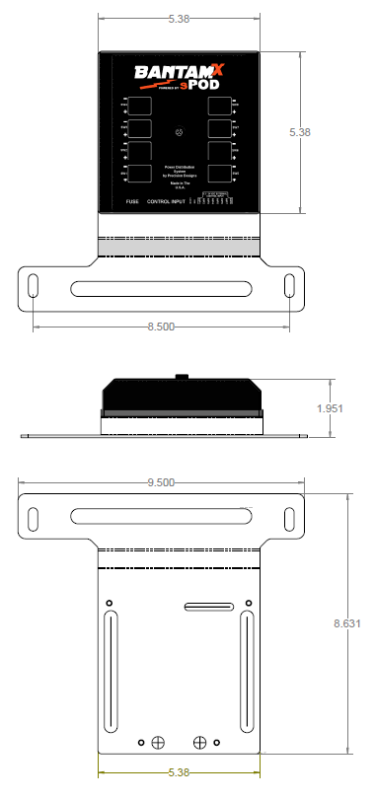 sPOD BantamX Touchscreen for JL/JT