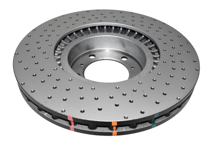 DBA 10-13 Porsche Panamera (Iron Rotor Excl GTS/Turbo/Turbo S) Front 4000 Series Cross Drilled Rotor