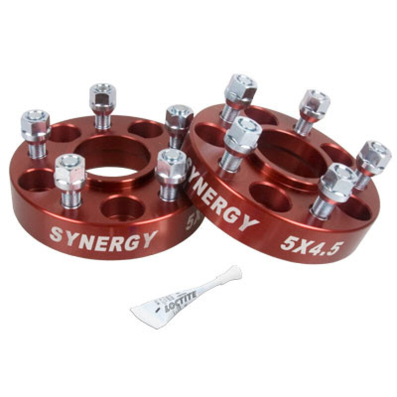Synergy Jeep Hub Centric Wheel Spacers 5x4.5-1.50in Width 1/2-20 UNF Stud Size