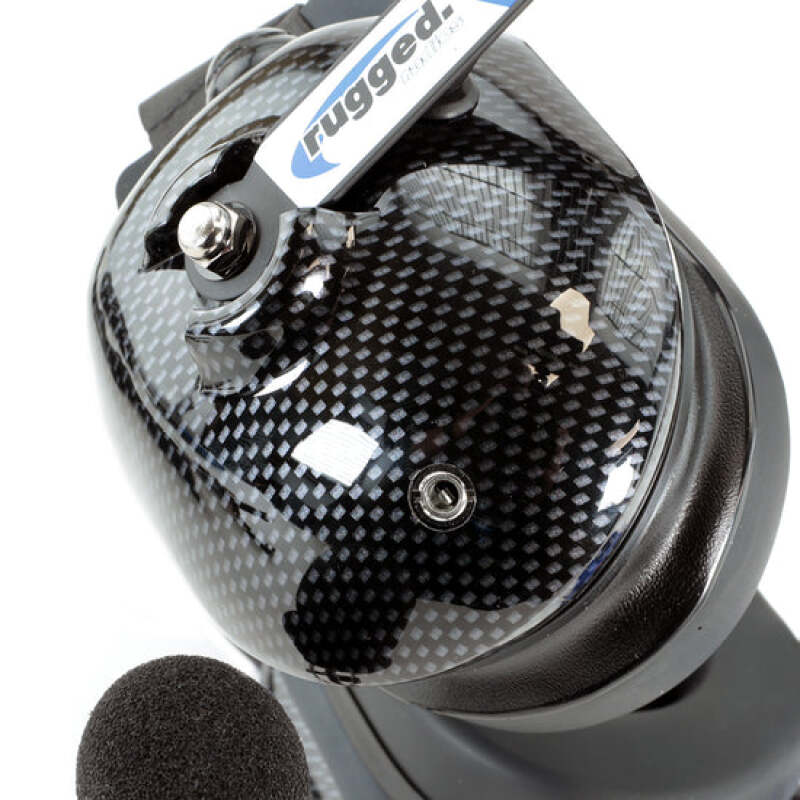 Rugged Radios H41 Behind the Head (BTH) Headset for 2-Way Radios - Carbon Fiber