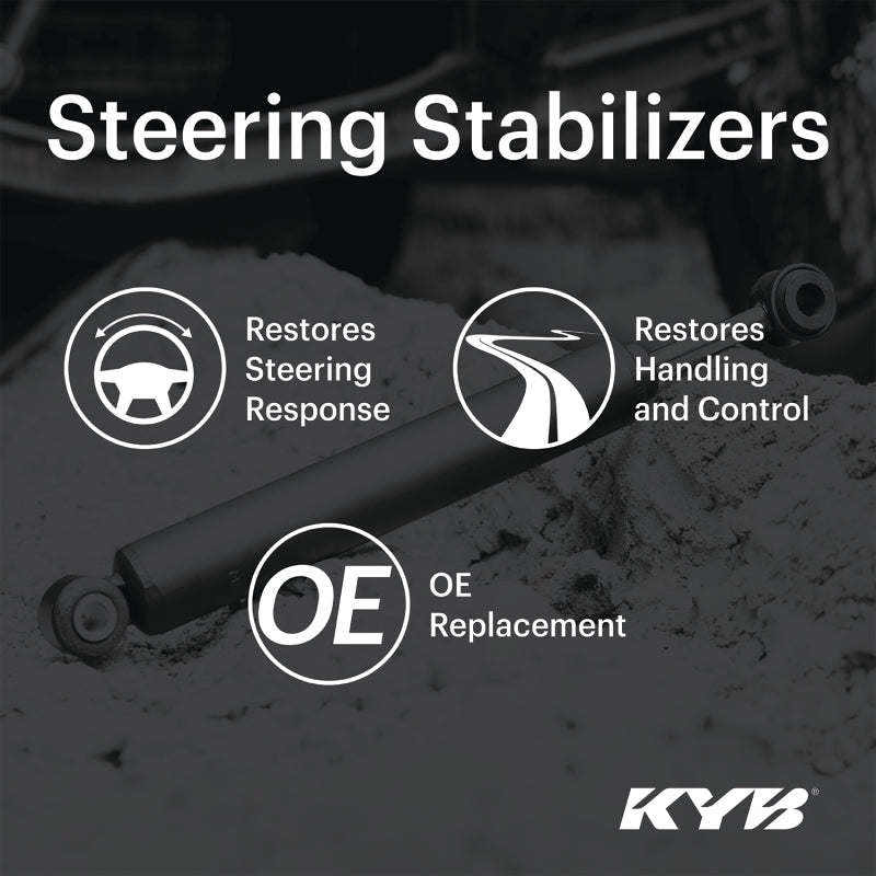 KYB Shocks & Struts Steering Stabilizers Front CHEVROLET Silverado K and V Series (3/4 Ton) (4WD) 20