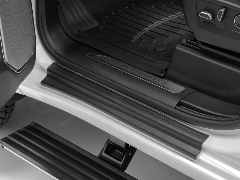 WeatherTech 20-24 GMC Sierra/Sierra Denali 2500HD/3500HD Crew Cab SillProtector - 4 Piece - Black