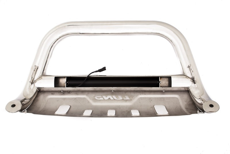 Lund 19-22 Chevrolet Silverado 1500 (Excl. 2019 LD) Bull Bar w/Led Light Bar - Polished