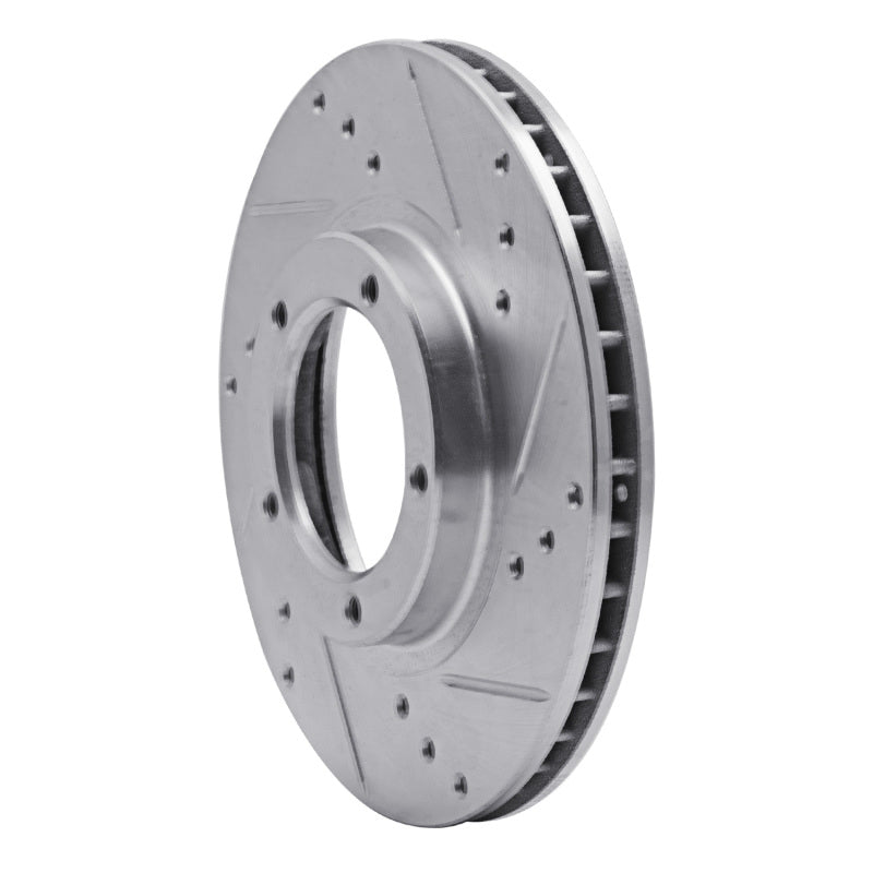 DFC 95-04 Toyota Tacoma Front Right Drilled & Slotted Silver Brake Rotor