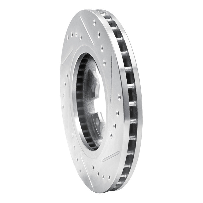 DFC 85-12 Nissan Urvan (Mexico) Front Left Drilled & Slotted Silver Brake Rotor