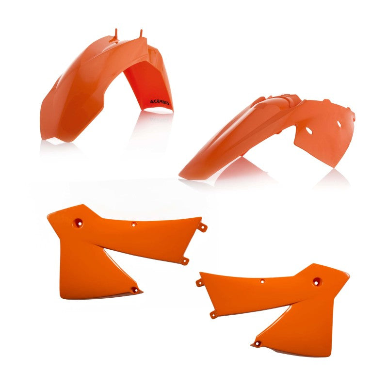Acerbis 03-04 KTM SX-2T/ 2004 MXC/SX 4T Plastic Kit - Original 04