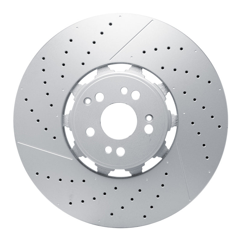 R1 21-25 Mercedes-Benz Gls63 Amg Front Drilled & Slotted Geo-Carbon Series Rotor