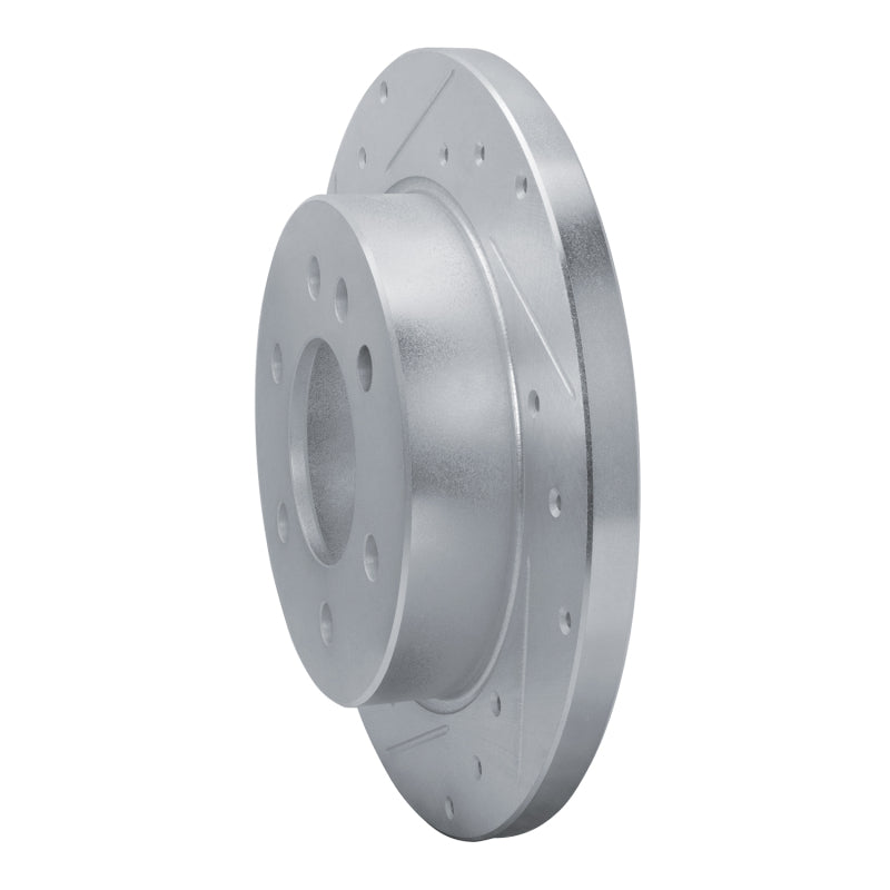 R1 19-25 Freightliner SprintER 1500 Rear Left Drilled & Slotted Silver Brake Rotor