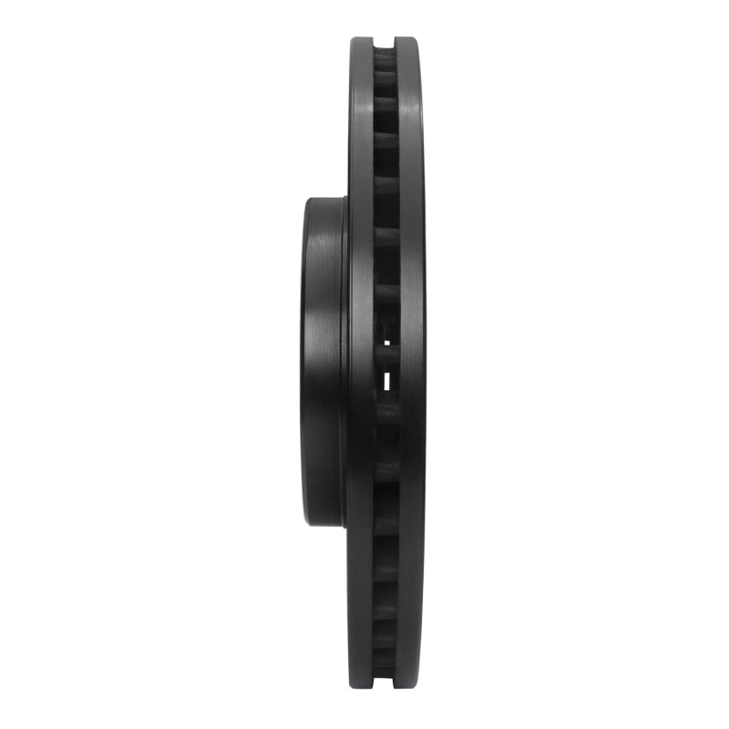 R1 06-12 Mercedes-Benz ML500 (USA/Canada) Front Right Drilled & Slotted Black Brake Rotor