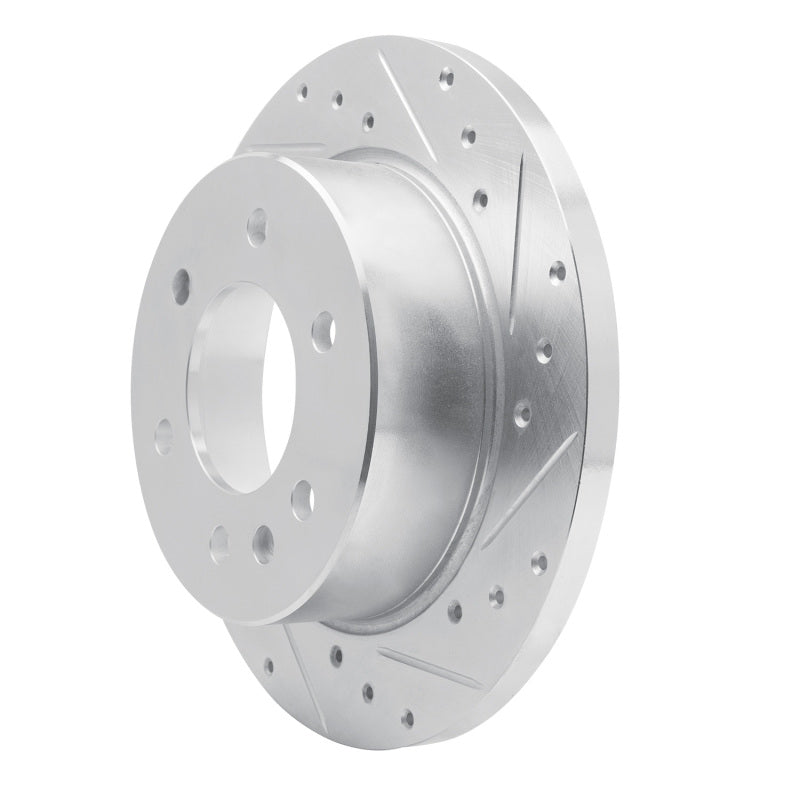 DFC 06-18 Dodge Sprinter 2500 Rear Right Drilled & Slotted Silver Brake Rotor