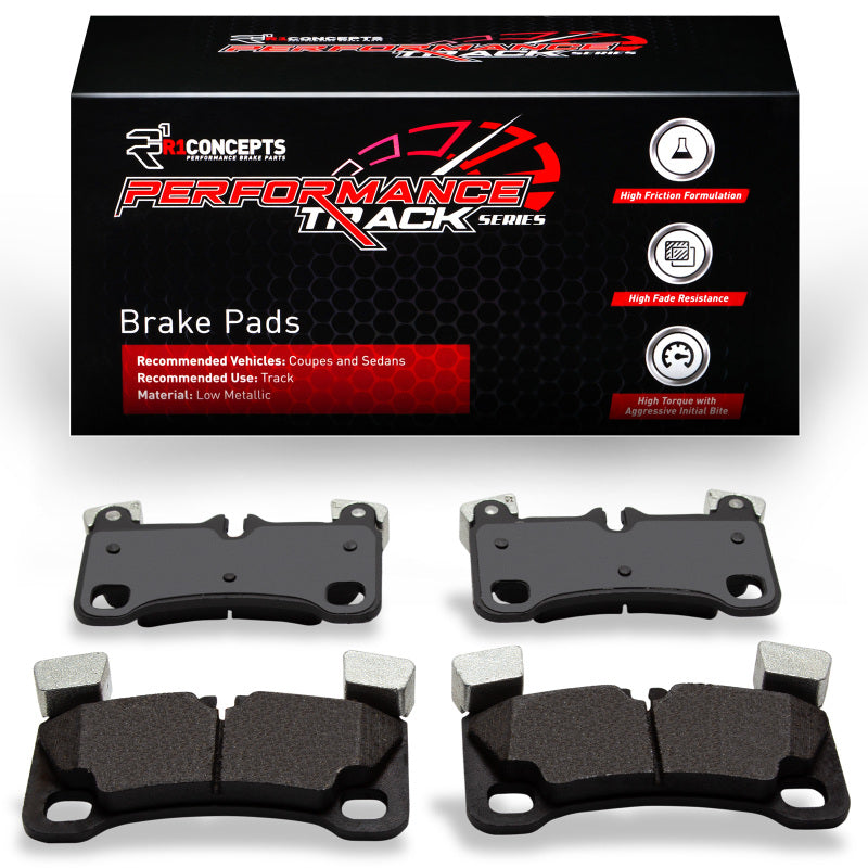 R1 08-10 Porsche Cayenne Rear Track/Street Brake Pads