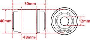 SPC Performance xAxis Sealed Flex Joint for Mustang Cobra