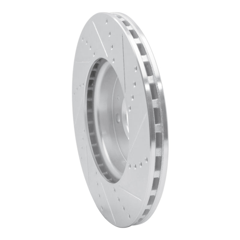 DFC 08-25 Audi A4 (USA/Canada) Front Left Drilled & Slotted Silver Brake Rotor