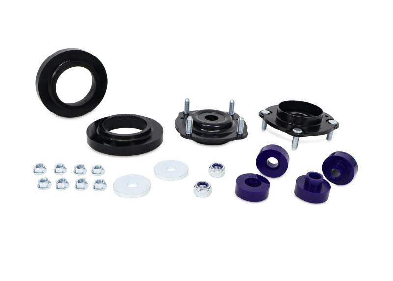 SuperPro 08-21 Toyota Land Cruiser Upper Strut mount Set - Front