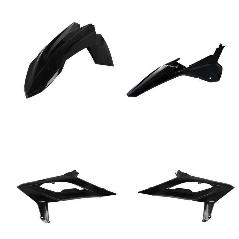 Acerbis 2023 Beta RX300/450 Plastic Kit - Black