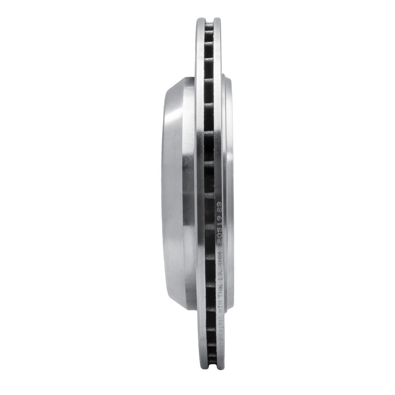 R1 06-12 Mercedes-Benz ML320 Rear Left Drilled & Slotted Silver Brake Rotor