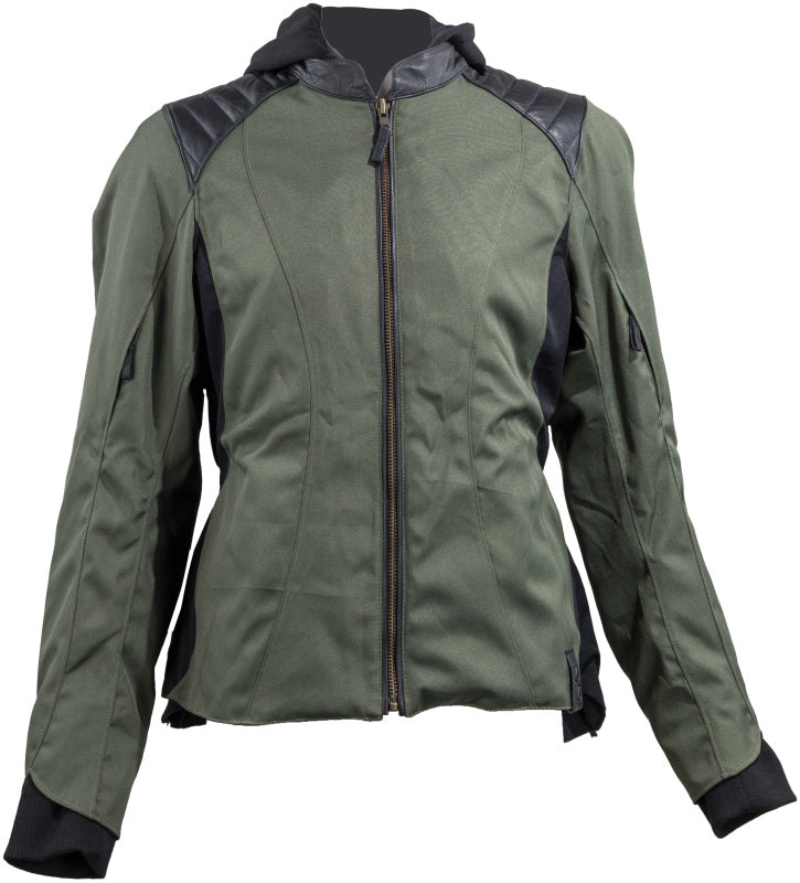 Speed and Strength Daydream Textile Jacket Olive/Black Womens - 2XL