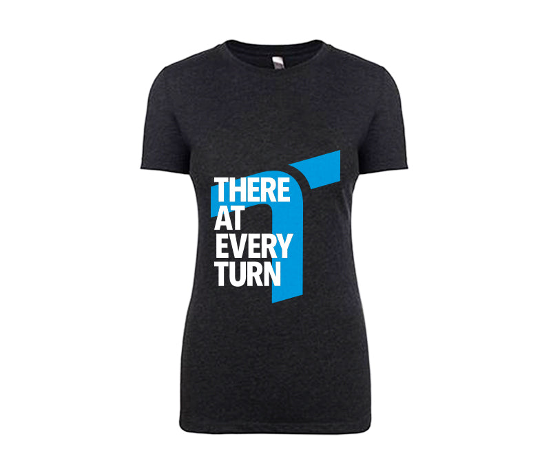 Turn 14 Distribution Ladies Black T-Shirt - XL