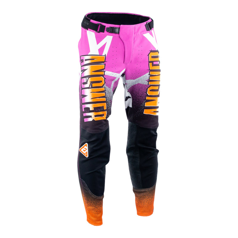 Answer 26 LE Elite Chaos Artifacts Pants 50 Years Purple/Black/Orange Size - 36