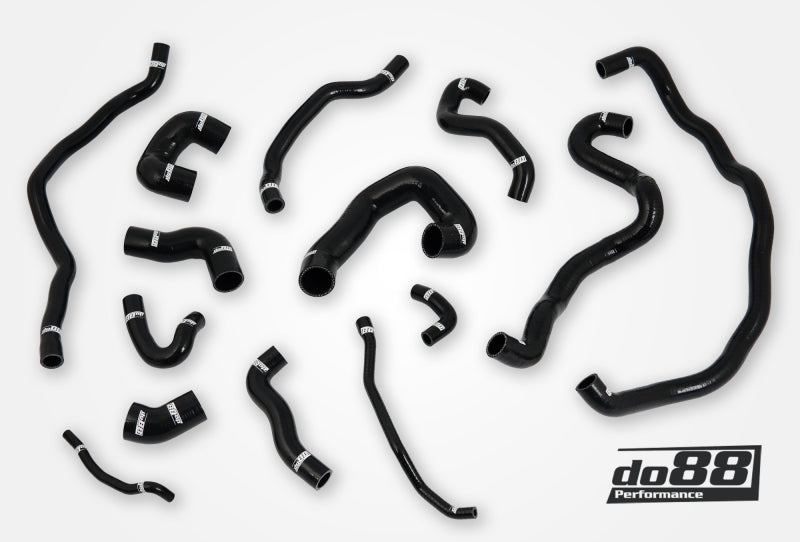 do88 07-10 BMW 135i/335i N54 (E82/E88/E9X) Coolant Hoses - Black