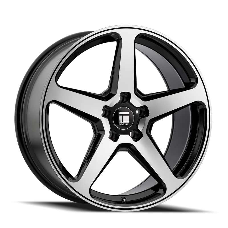 Touren 3296 TF96 20x9 / 5x112 BP / 35mm Offset / 66.6mm Hub Gloss Black Machined Wheel
