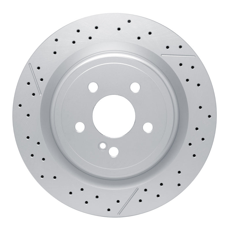 R1 12-20 Mercedes-Benz GLA45 AMG Rear Drilled and Slotted Brake Rotor