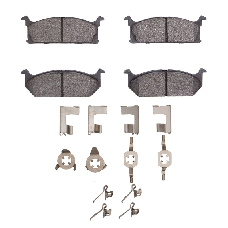 DFC 89-94 Geo Metro Front 4000 HybriDynamic Brake Pads and Hardware Kit