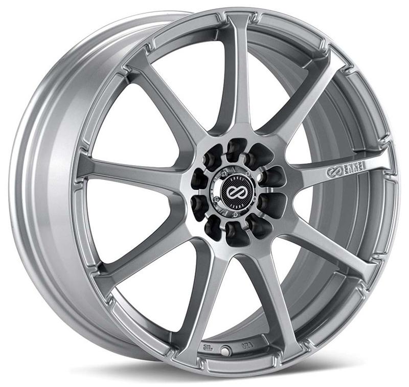 Enkei EDR9 15x6.5 4x100/114.3 38mm Offset 72.6 Bore Diameter Black Wheel