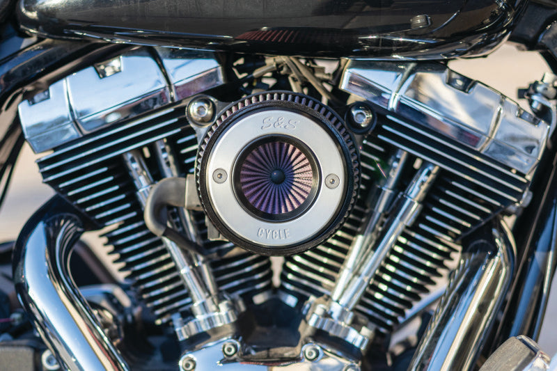 S&S Cycle 08-16 Touring/16-17 Softail Stealth Air Stinger Kit w/ S&S Ring