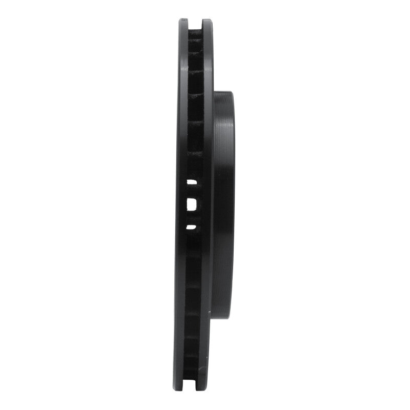 DFC 85-97 Nissan D21 Hardbody Pickup RWD (4 Cyl) Except Heavy Duty Front Right Drill & SlotBlk Rotor