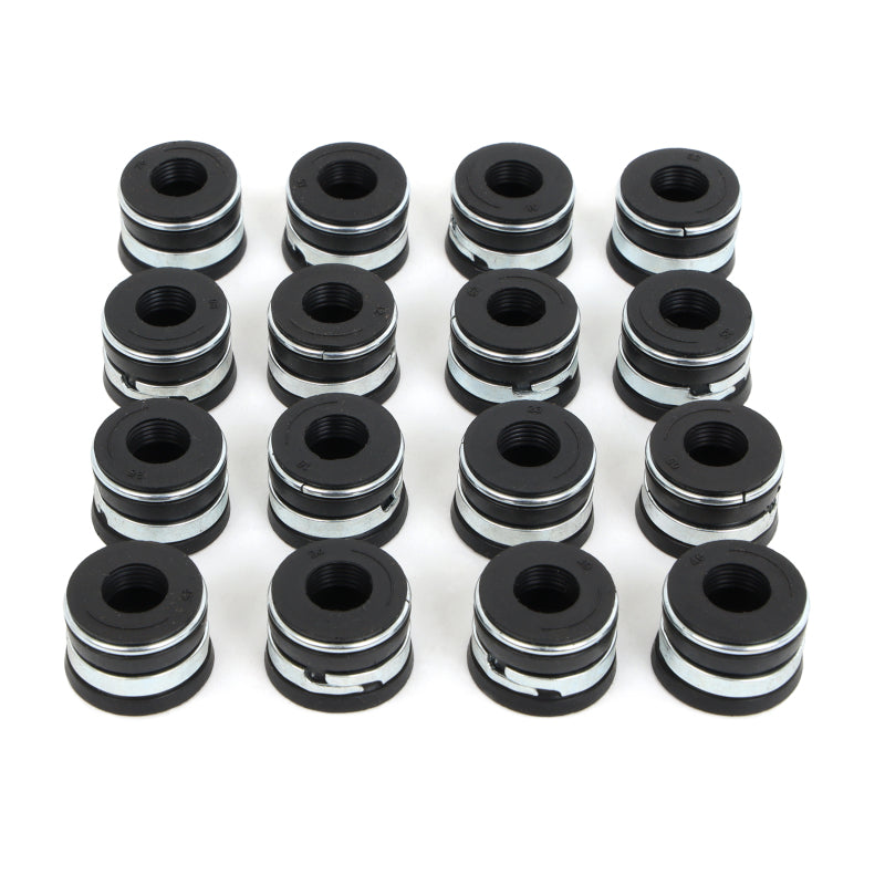 Cometic 11/32in x 0.530in x 0.485in x 0.710in Nitrile Valve Stem Seal-Positive Ring & Band-16 Pack