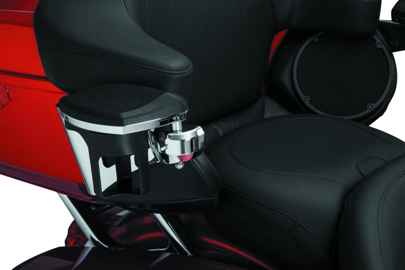 Kuryakyn Passenger Armrests 14-Up Touring and Tri Glide Chrome