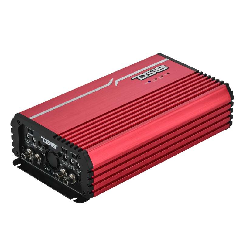 DS18 4-Channel Class-D Amp Stereo Full-Range 4 x 250 W RMS at4 ohm- Red