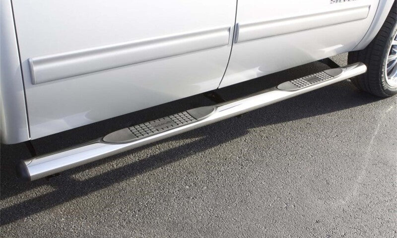 Lund 2019 Ram 1500 Crew Cab Pickup 4in. Oval Straight SS Nerf Bars - Polished Stainless