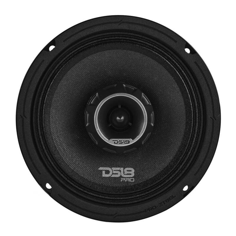 DS18 6.5in 200 Watts RMS 4 ohm Mid-Range Water Resistant Cone Shallow Loudspeaker