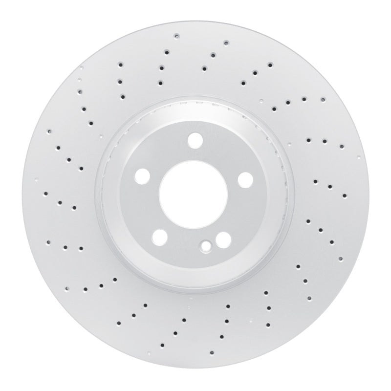 R1 19-23 Mercedes-Benz E53 AMG Front Drilled GeoSPEC Coated Rotor
