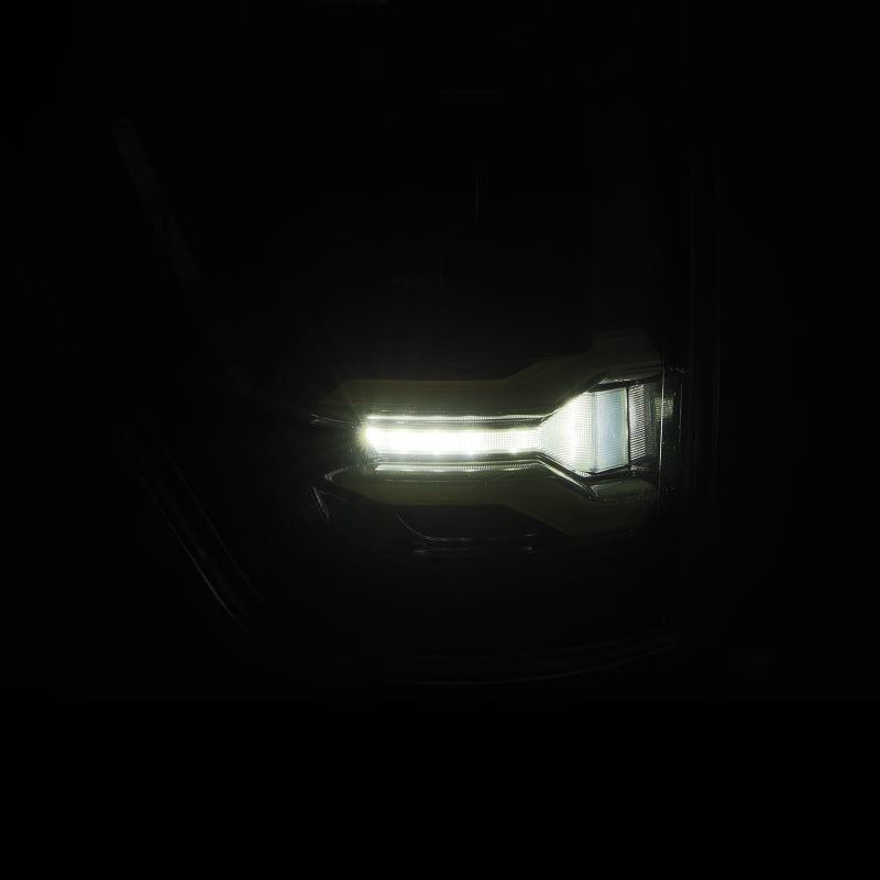 AlphaRex 24-25 Ford F150 LUXX LED Taillight - Alpha Black