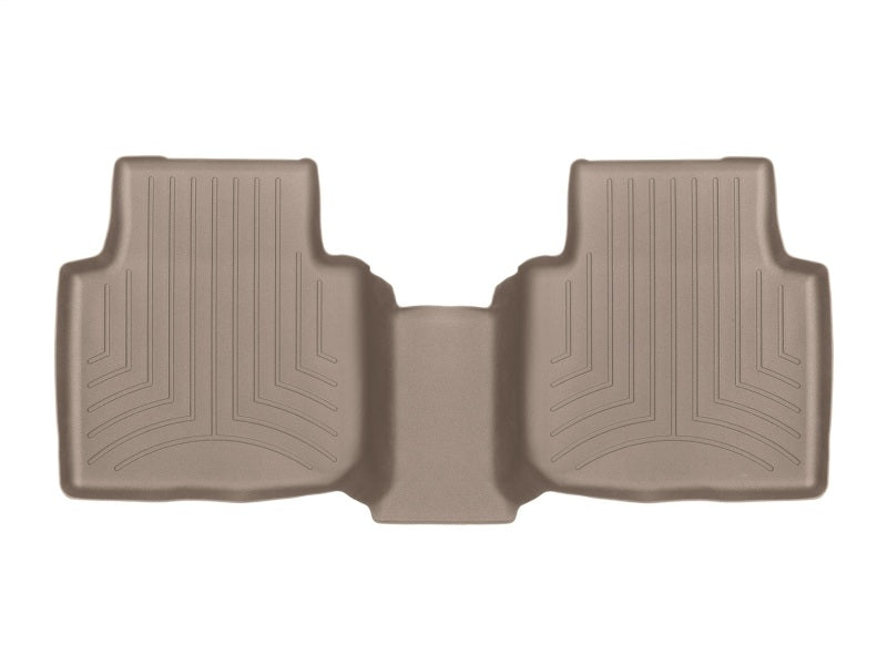 WeatherTech 2018+ Volkswagen Tiguan Rear FloorLiner - Tan (Fits 5 &7 Passenger Models)