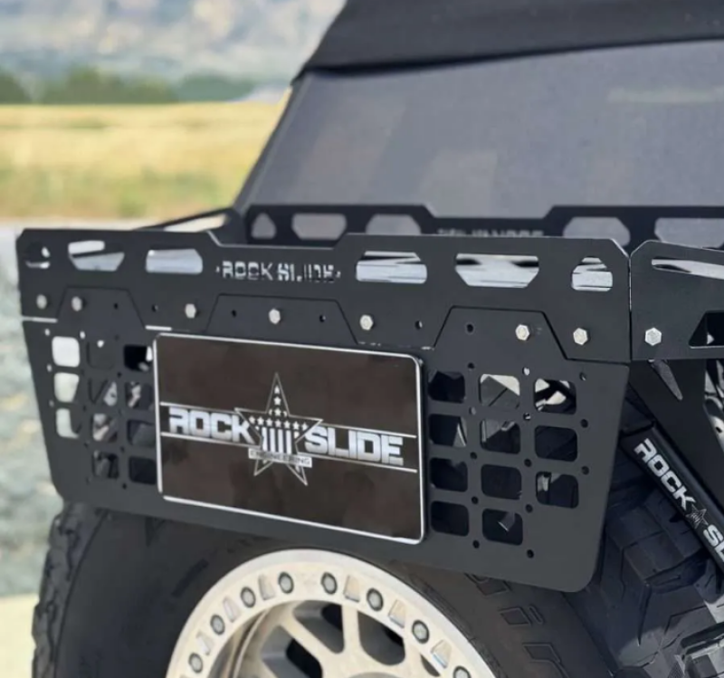Rock Slide Engineering EZ Rack Accessory Tray License Plate Panel