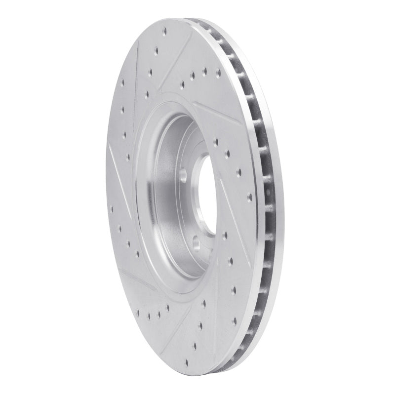 DFC 99-10 Chevrolet/Opel Astra (Mexico) Front Right Drilled & Slotted Silver Brake Rotor
