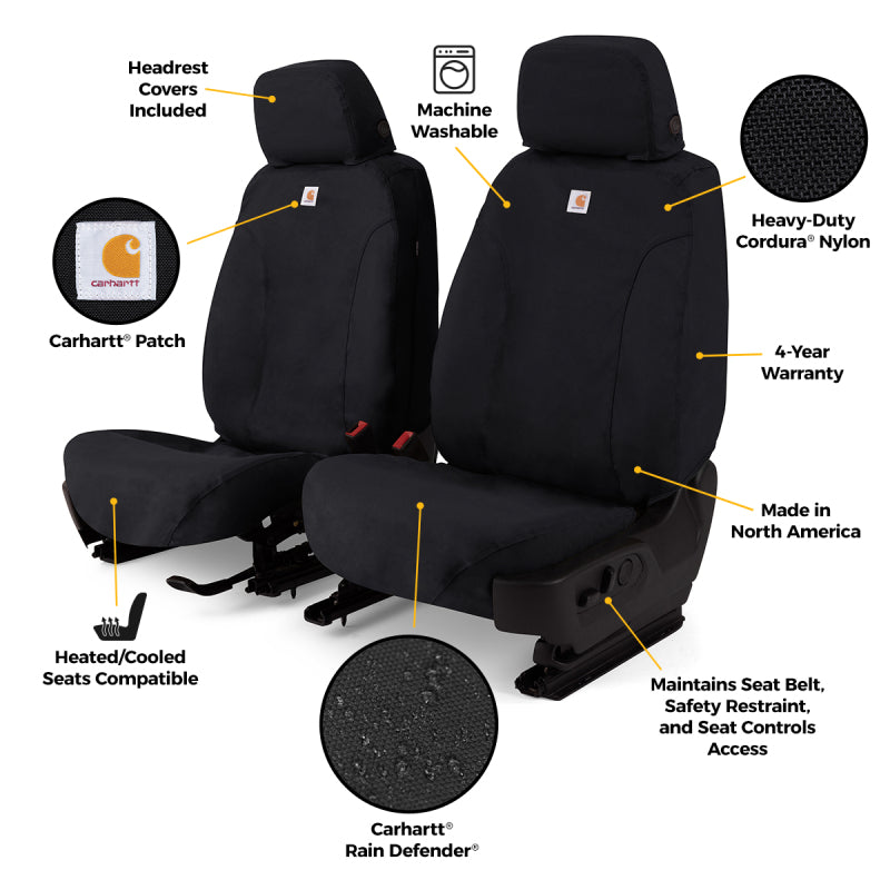 Covercraft 26 Jeep Wrangler Fr Buckets El Carhartt Super Dux SeatSaver Custom Front Row Seat Cover