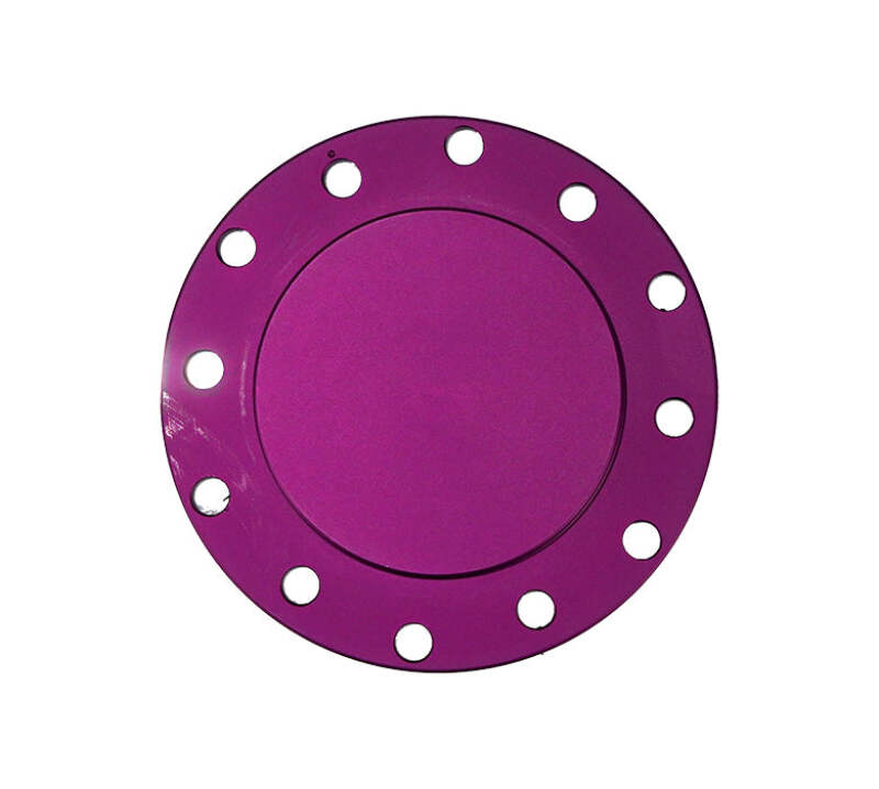 NRG Horn Delete Plate Flush Fitting - Purple