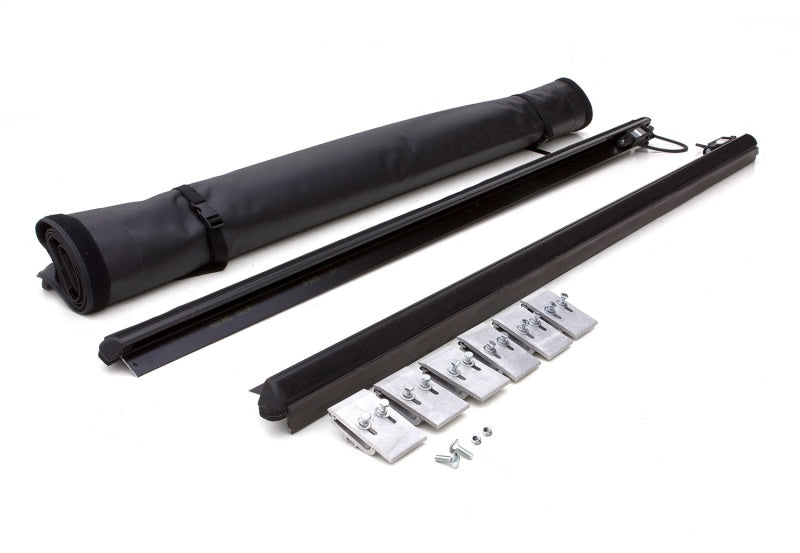 Lund 05-17 Nissan Frontier (5ft. Bed w/o Utility Track) Genesis Elite Roll Up Tonneau Cover - Black