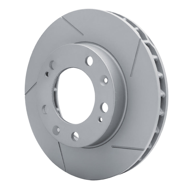 R1 82-85 Porsche 928 Left Front Slotted Carbon Alloy GeoMET Rotor