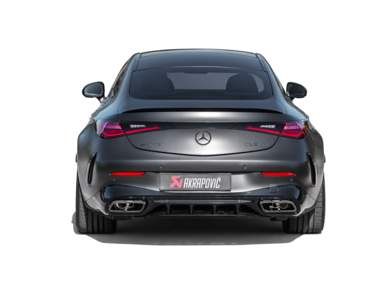 Akrapovic 24-26 Mercedes Benz CLE 53 4MATIC / Cabriolet (C236 / A236) Titanium Slip On Exhaust