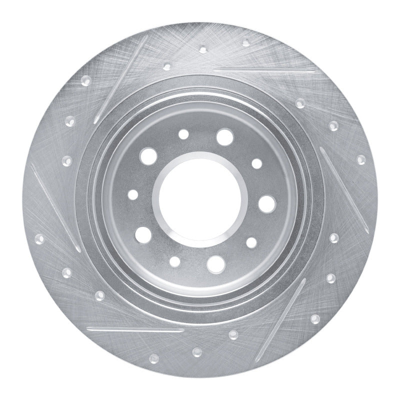 DFC 16-25 Buick Envista Rear Right Drilled & Slotted Silver Brake Rotor